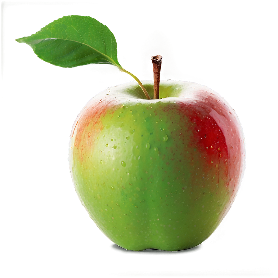 Half Green Apple Png Sno69