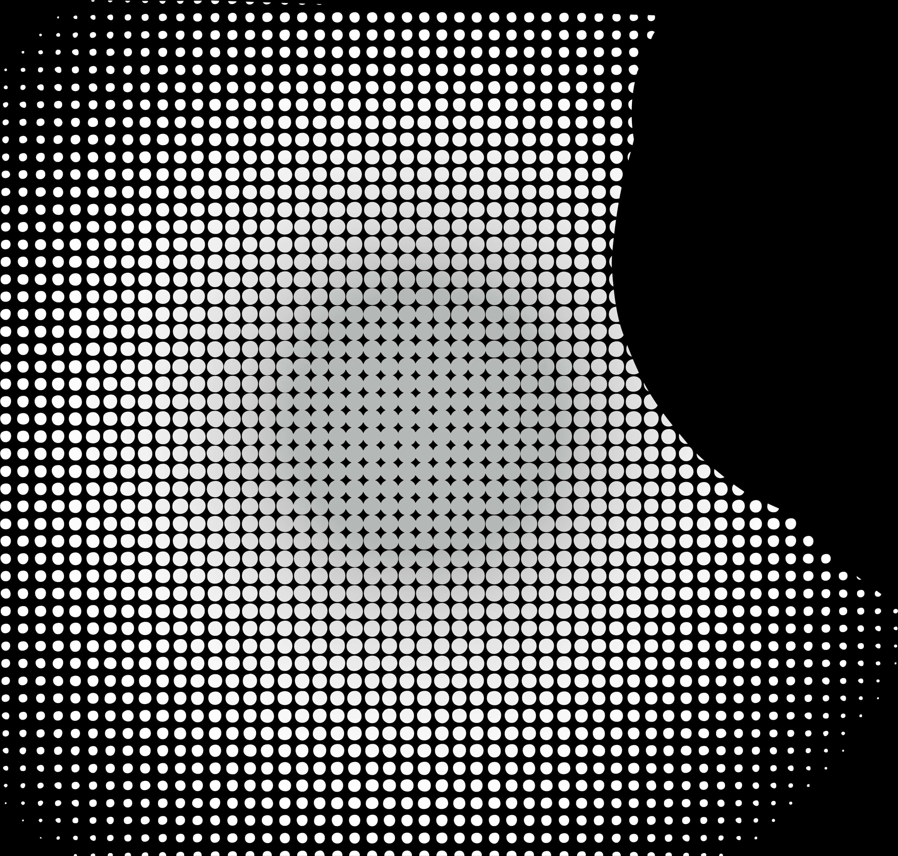 Halftone Dot Gradient Texture