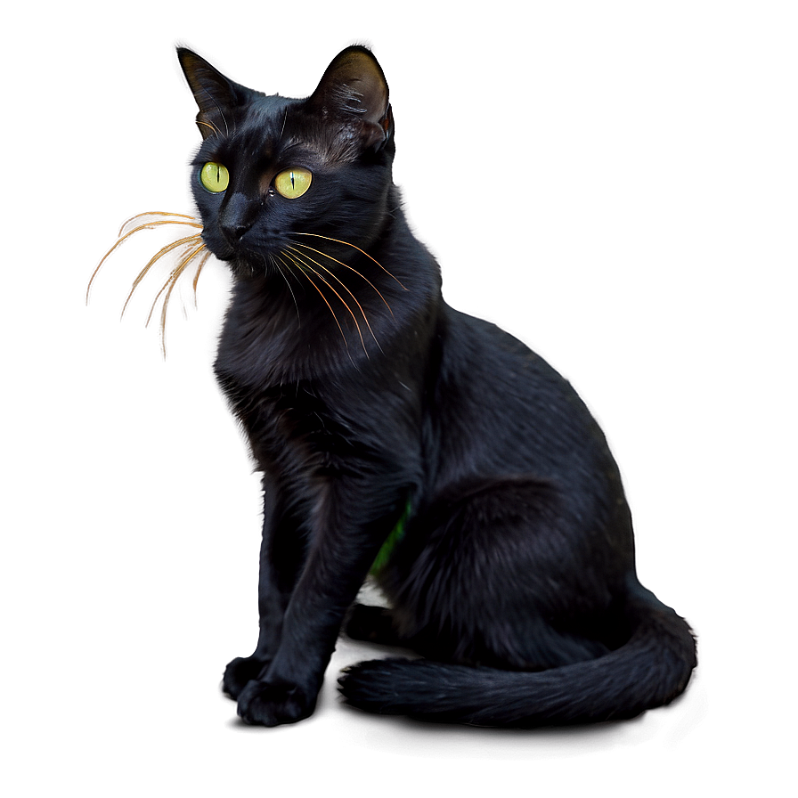 Halloween Black Cat Png B