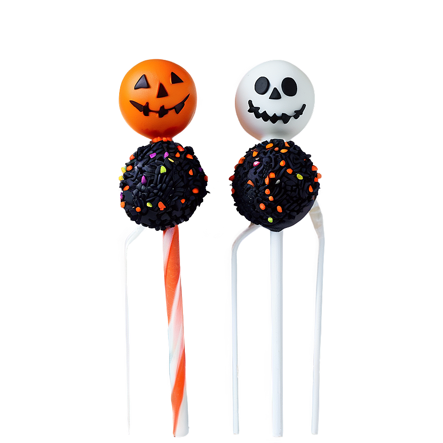 Halloween Cake Pops PNG rhb PNG with transparent background