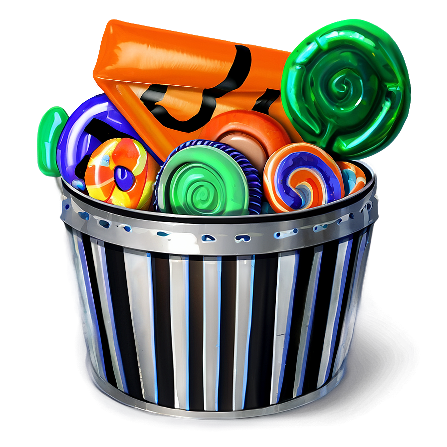 Halloween Candy Bucket Png 28