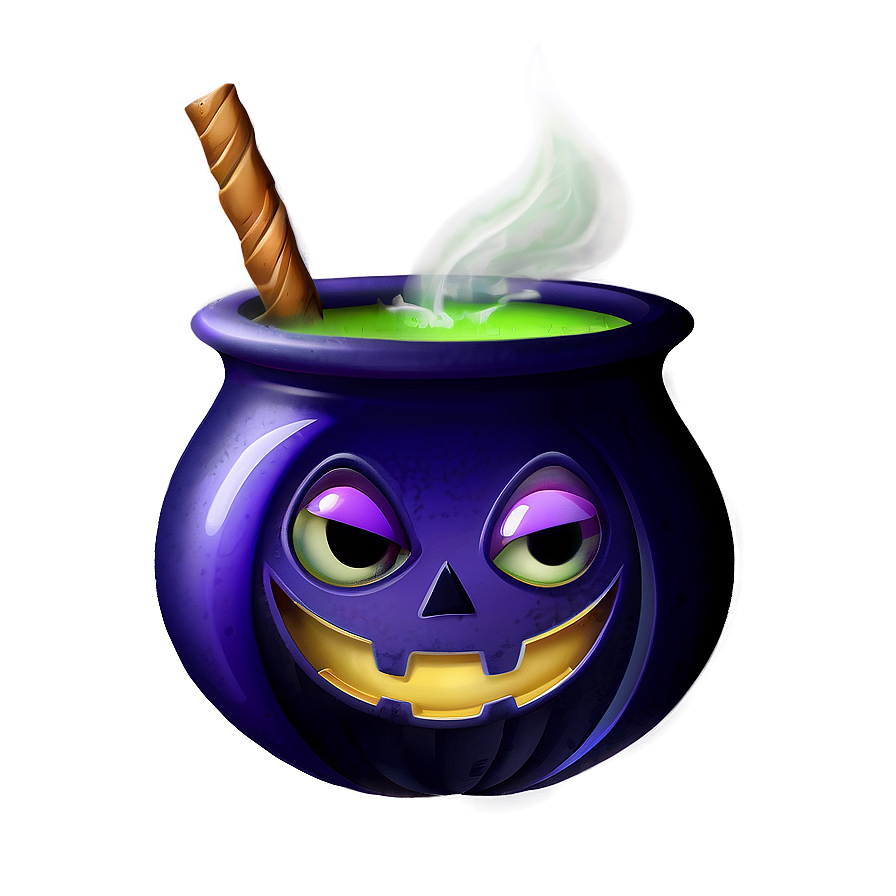 Halloween Cartoon Witch’s Brew Png Oar28