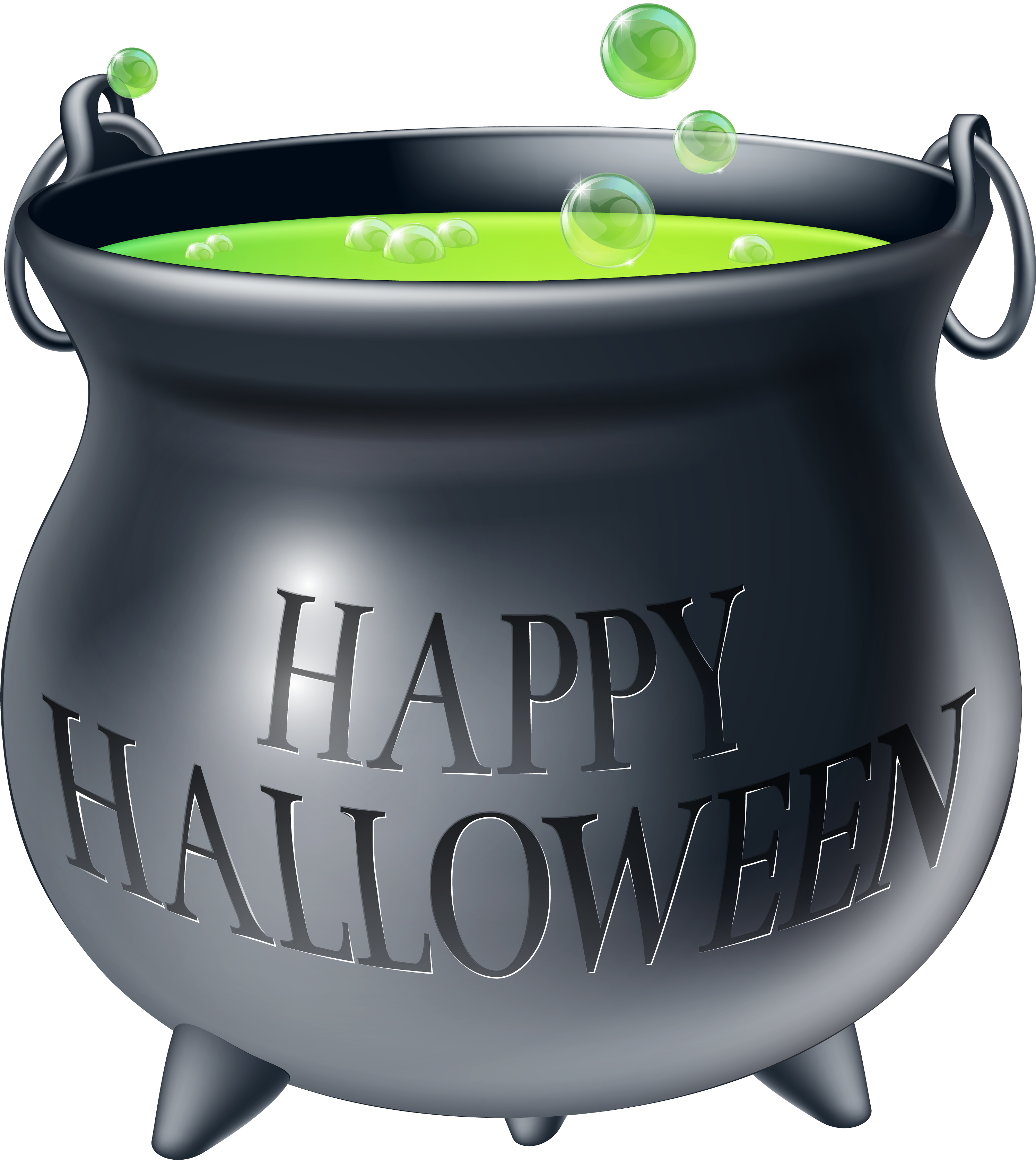 Cauldron Clipart Transparent Background - Halloween Witches Cauldron, HD Png Download PNG with transparent background