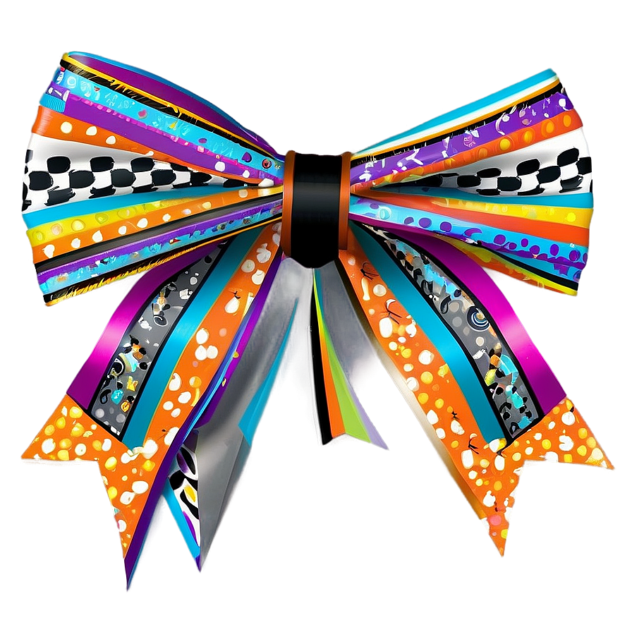 Halloween Cheer Bow Png 06212024