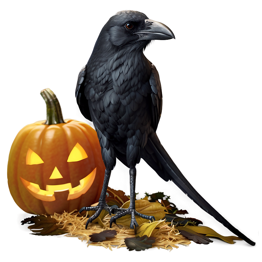 Halloween Crow Png 9