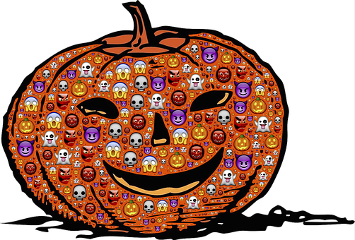 Halloween Emoji Pumpkin.jpg PNG with transparent background