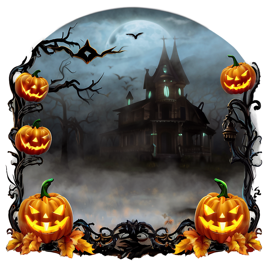 Halloween Fog Png 37