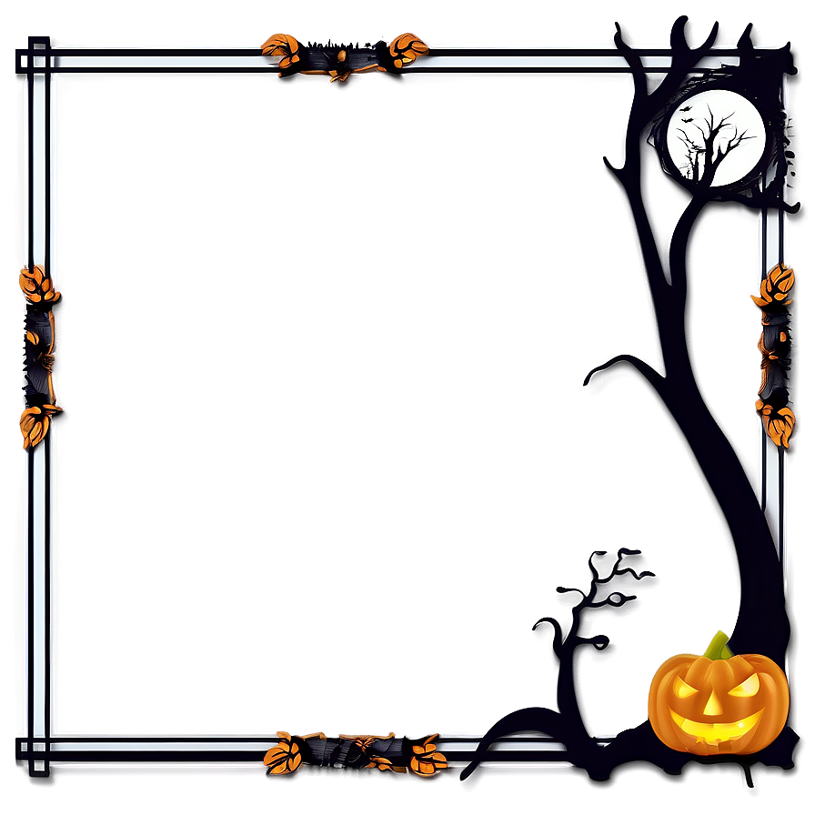 Halloween Frame Border Png Ypk