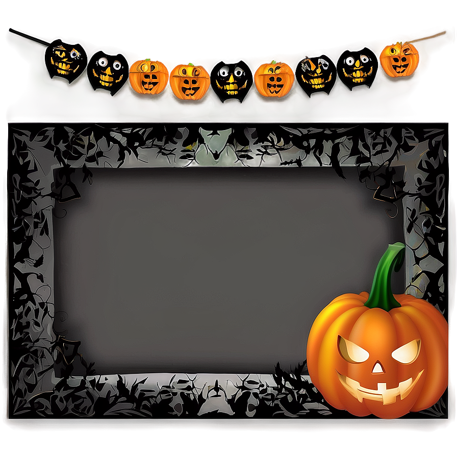 Halloween Frame Design Png Fyf