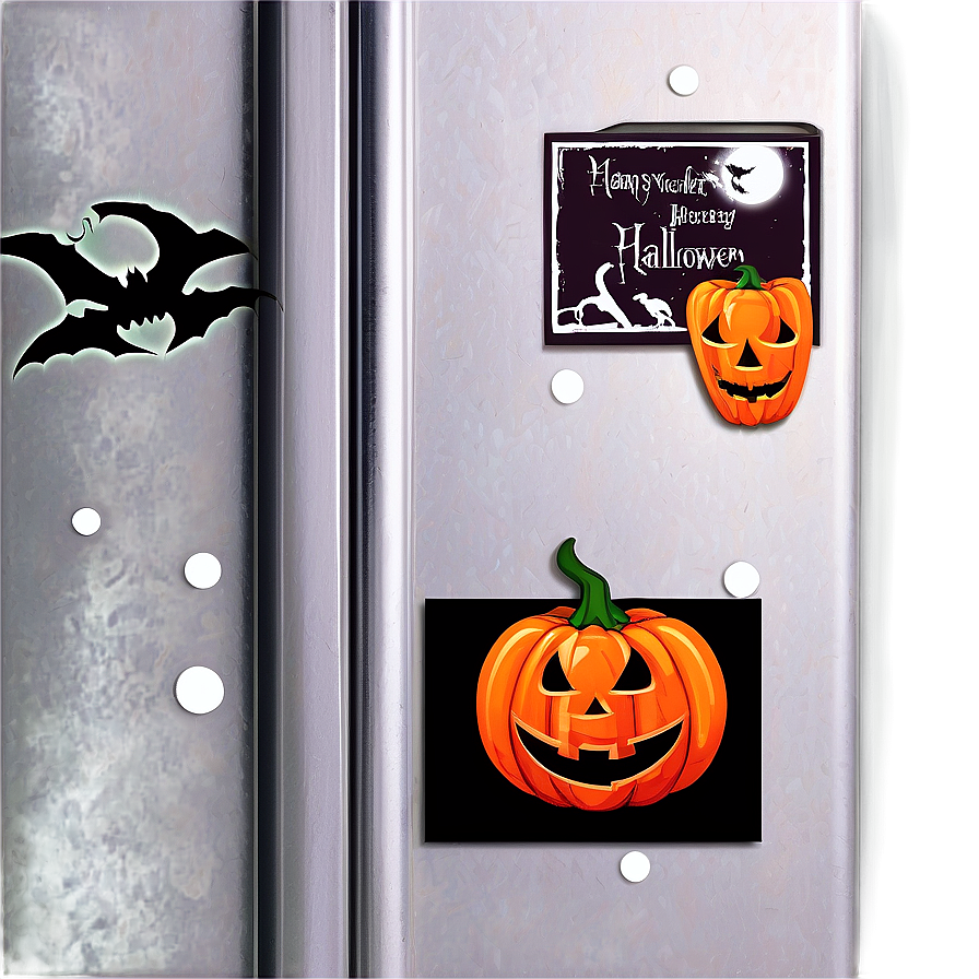 Halloween Fridge Magnets PNG myp PNG image with a transparent background, free high-resolution download