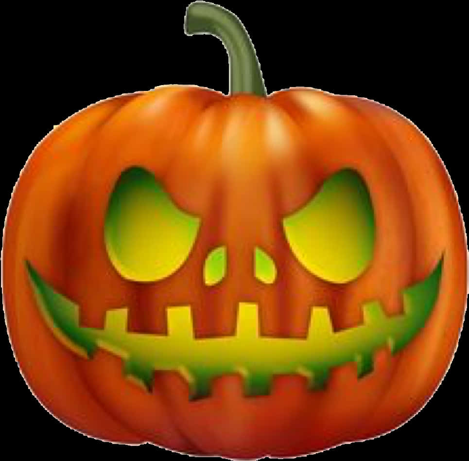 Halloween Jack O Lantern Emoji