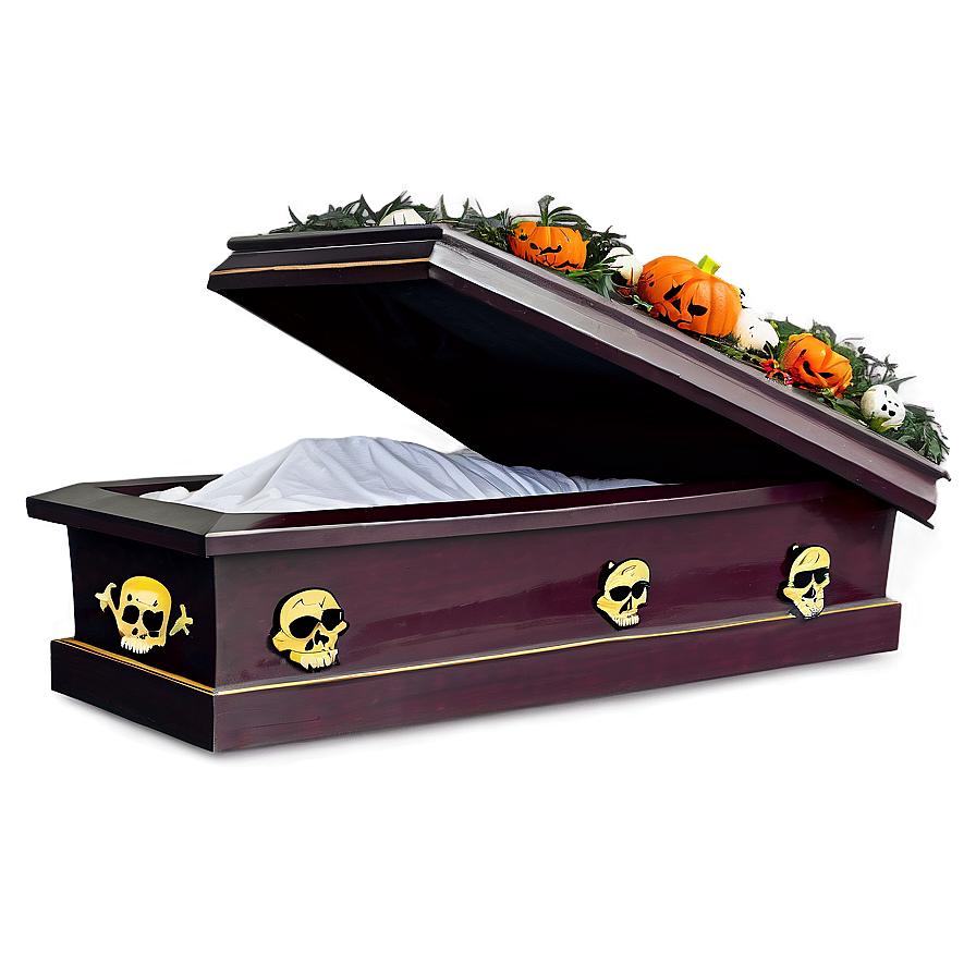 Halloween Open Coffin Png Dym