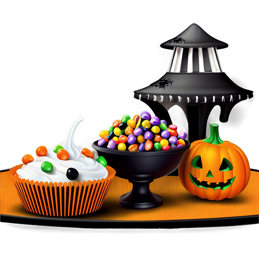 Halloween Party Candy Buffet Png Yrn