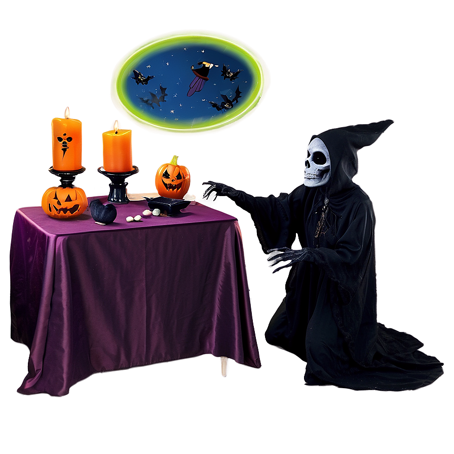 Halloween Party Fortune Telling Corner Png 70