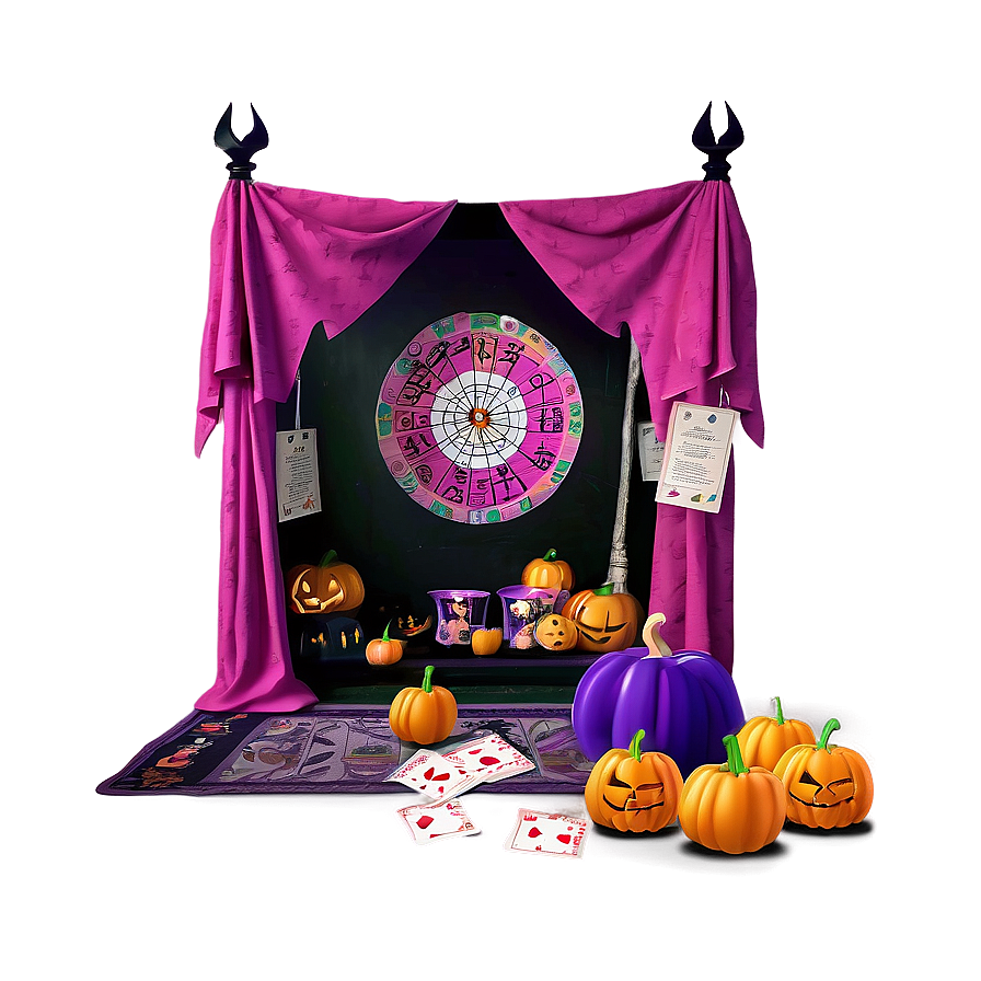 Halloween Party Fortune Telling Corner Png Upv