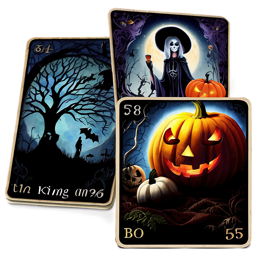 Halloween Party Tarot Card Reading Png 12