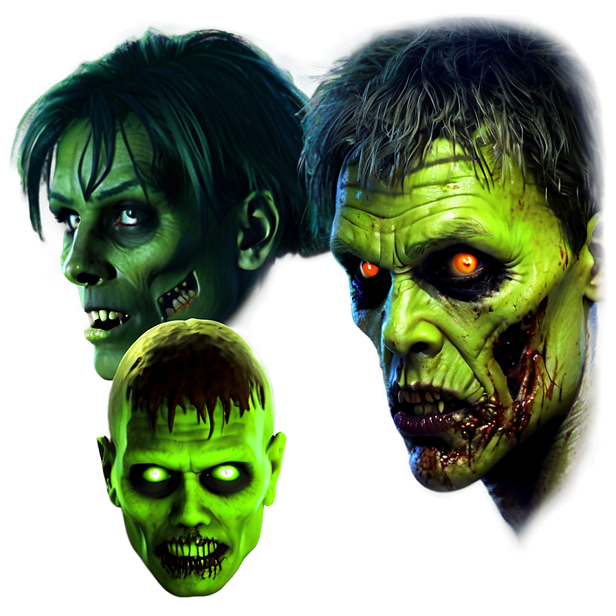 Halloween Party Zombie Apocalypse Theme Png 22