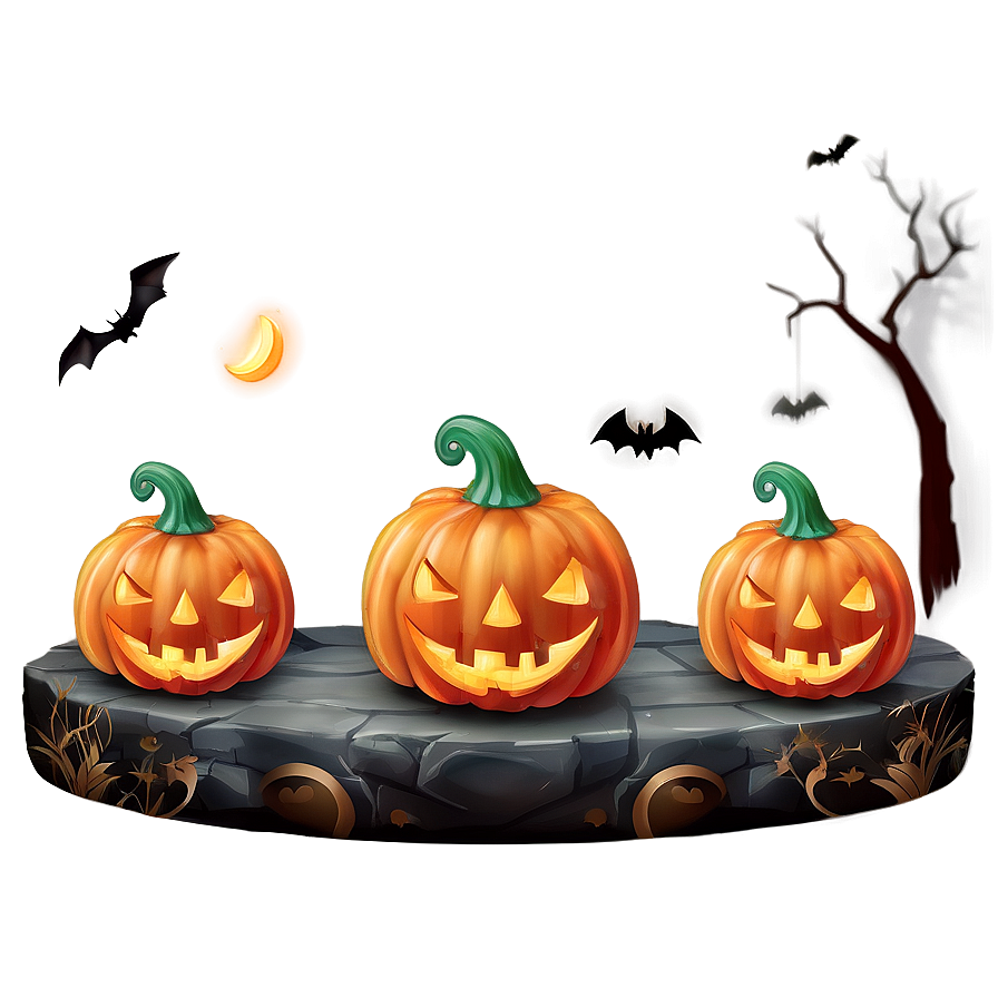 Halloween Pumpkin Curse Png Kjm83