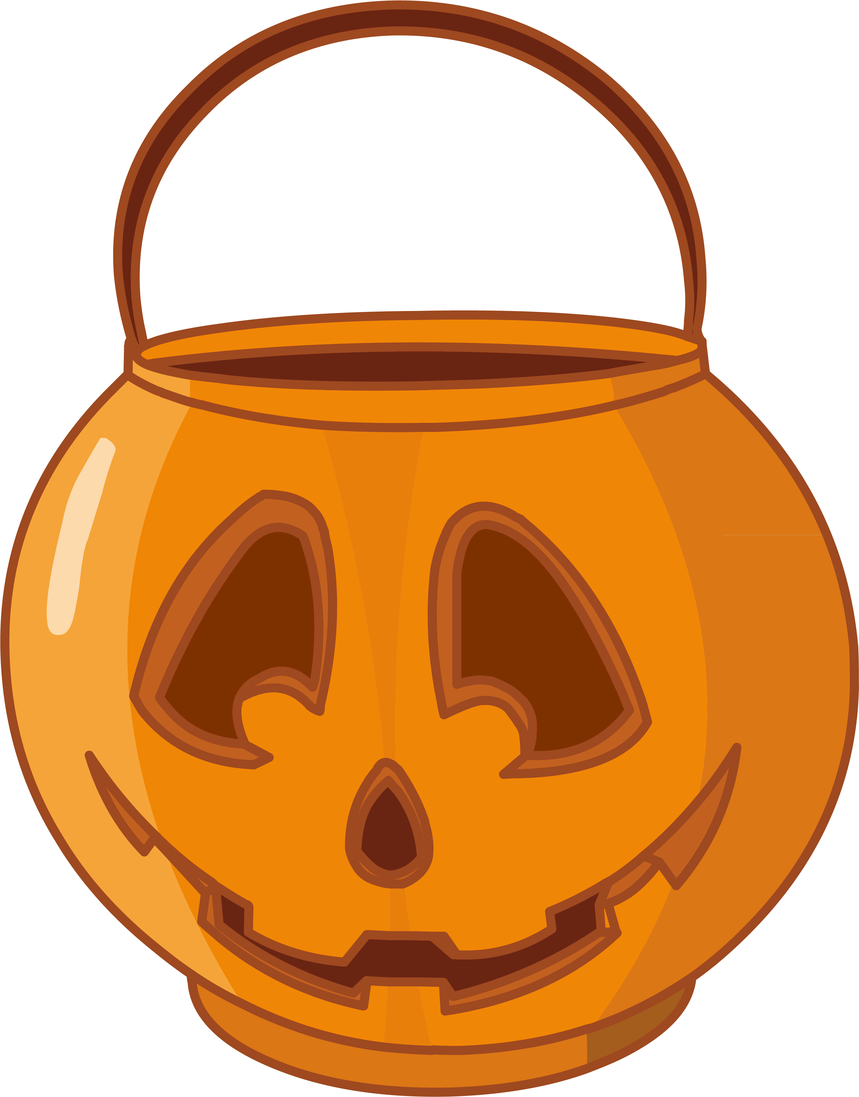 Halloween Pumpkin Lantern PNG with transparent background