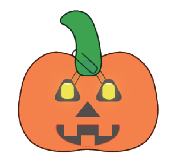 Halloween Pumpkin Lantern Illustration PNG with transparent background