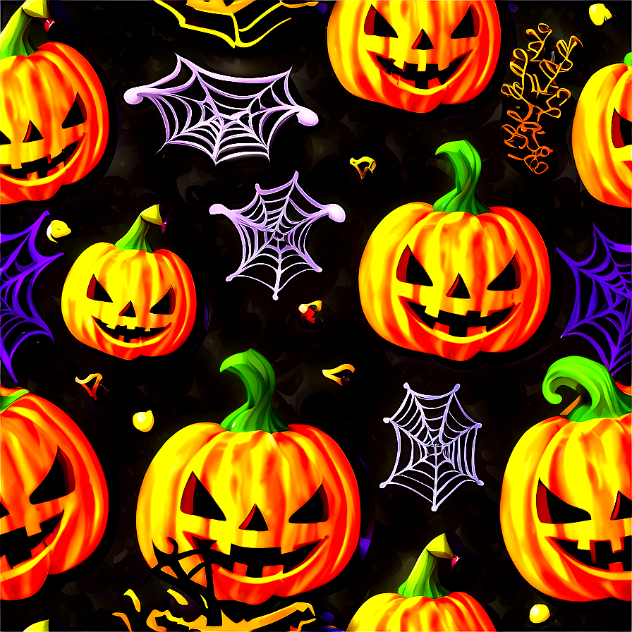 Halloween Seamless Pattern Png Rxn