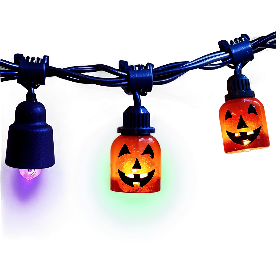 Halloween String Lights Png Eyj19