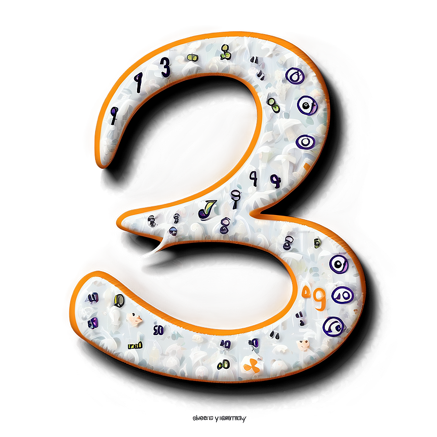 Halloween Theme Numbers Png 80