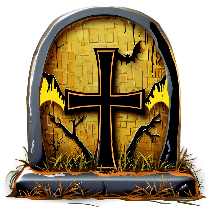Halloween Tombstone PNG 05252024 PNG with transparent background