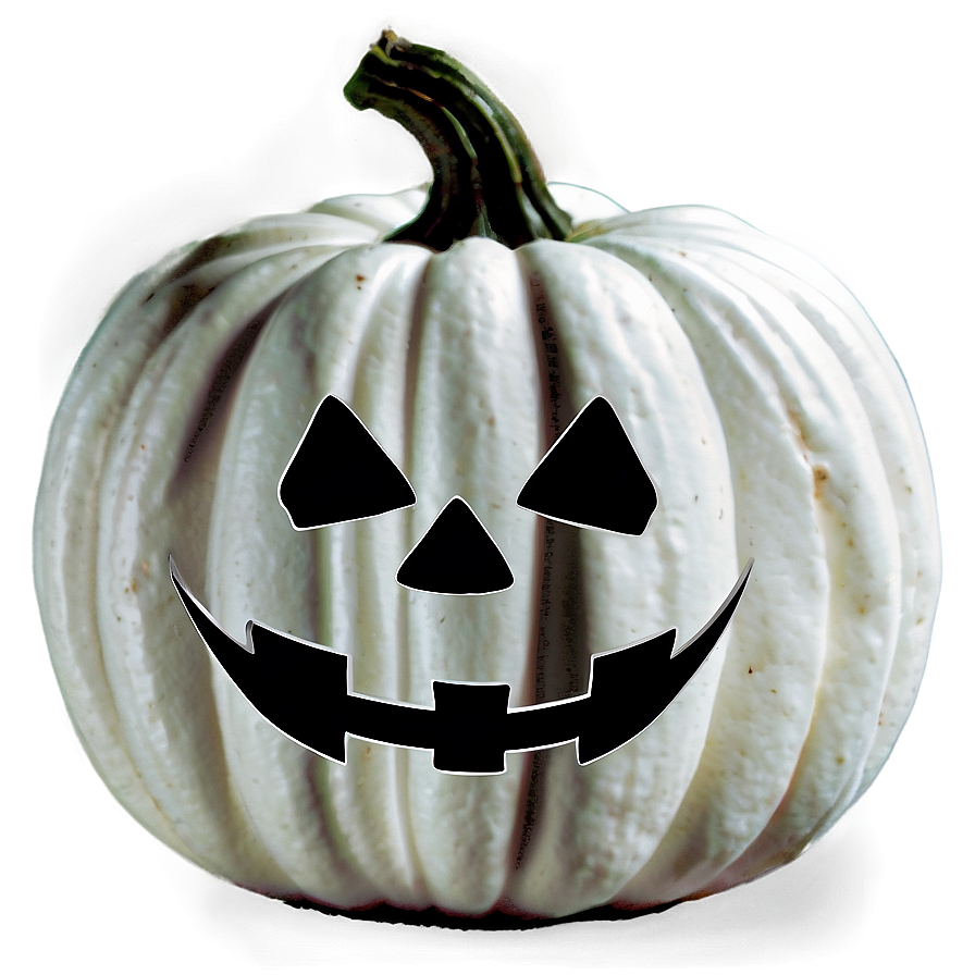 Halloween White Pumpkin PNG 06212024 PNG image with a transparent background, free high-resolution download