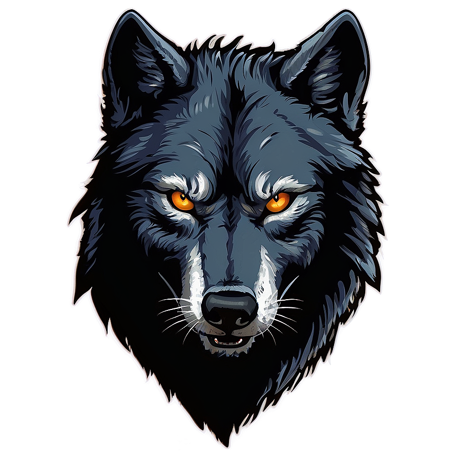 Halloween Wolf Head Spooky Png 06122024