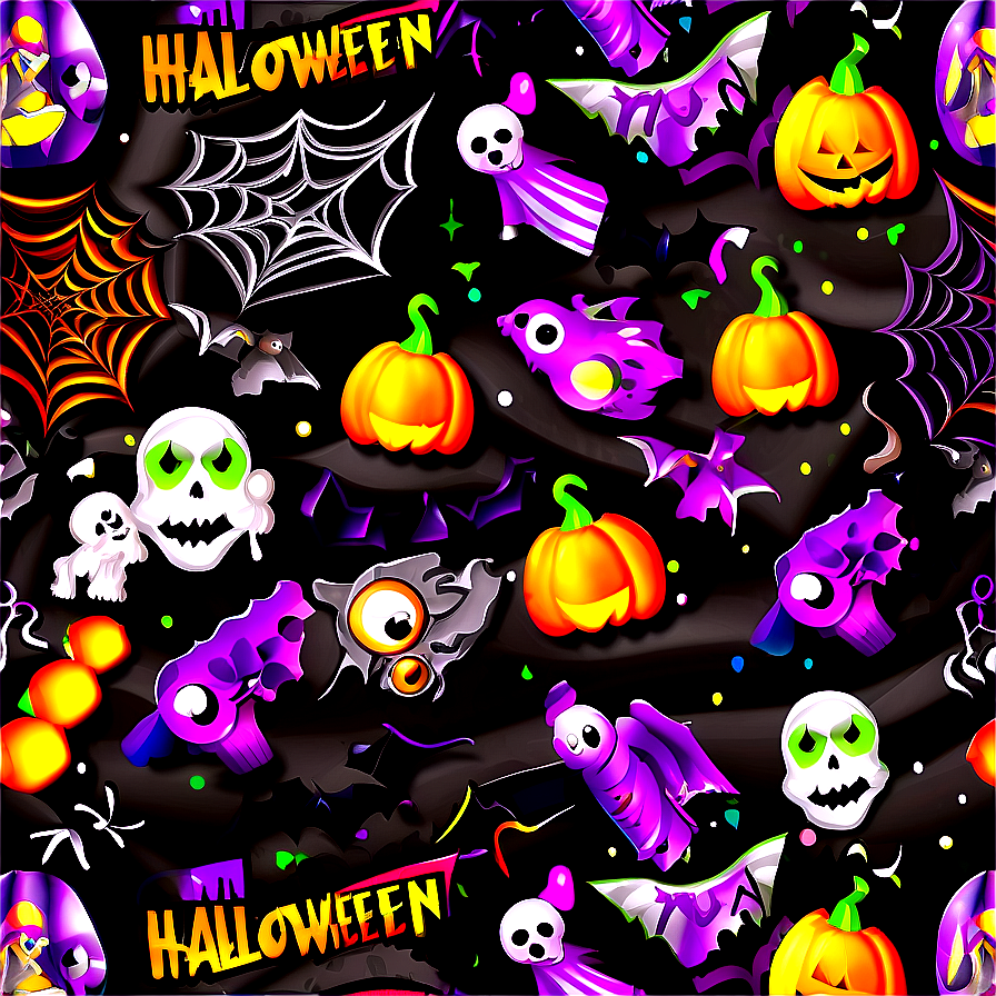 Halloween Wrapping Paper Png 72