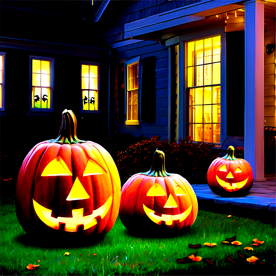 Halloween Yard Decor Ideas PNG 06212024 PNG image with a transparent background, free high-resolution download