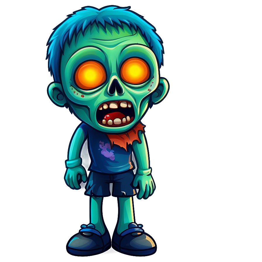 Halloween Zombie Clipart Png 06272024