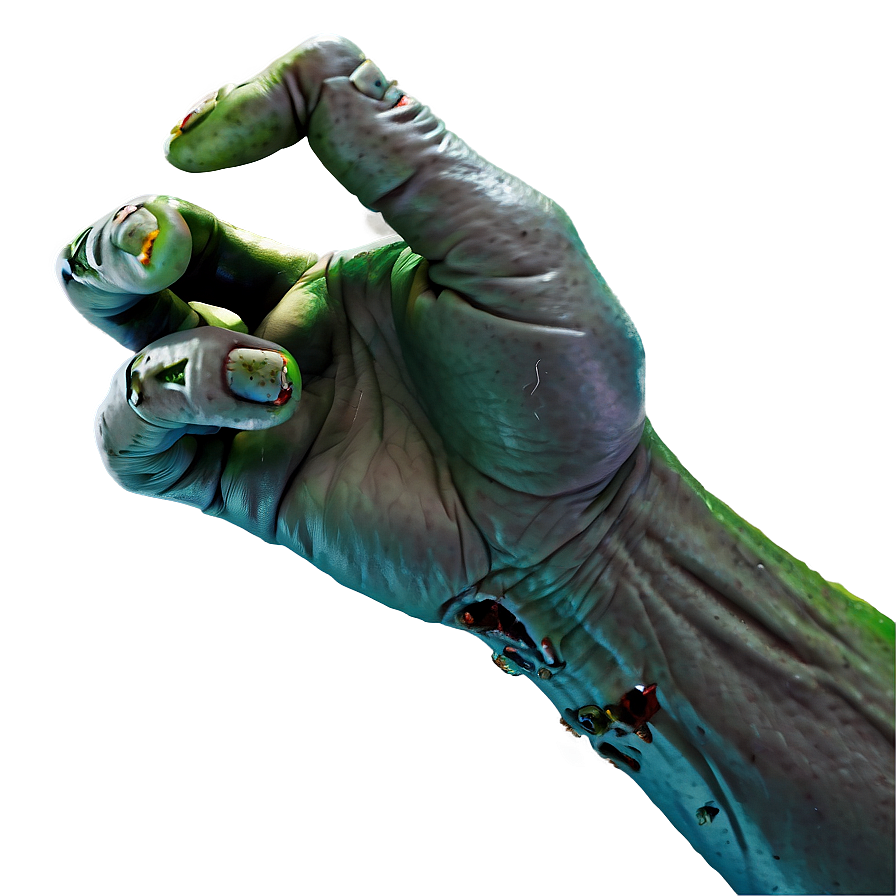 Halloween Zombie Hand PNG htu PNG with transparent background