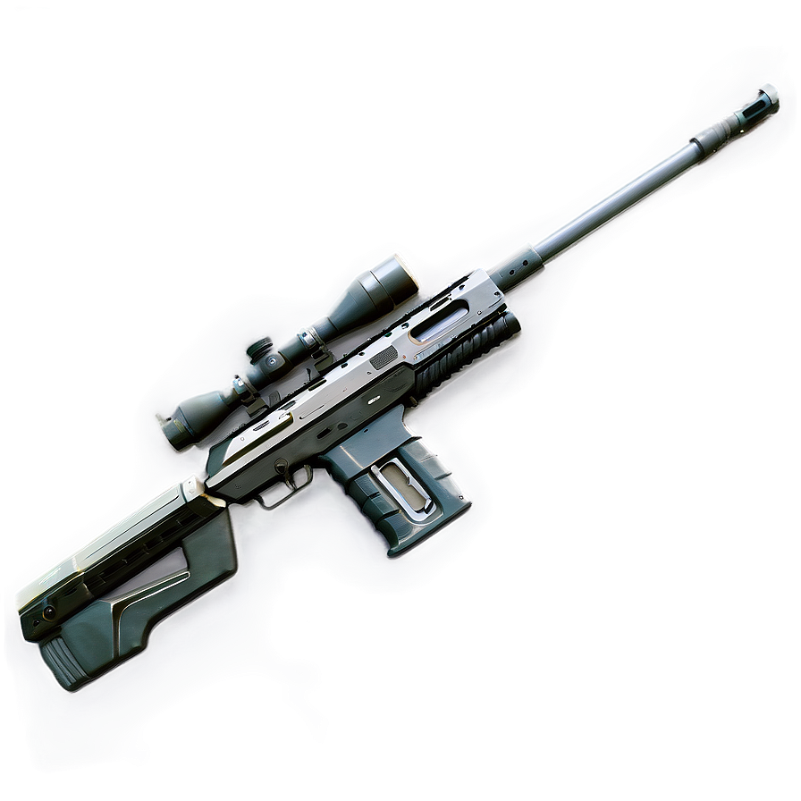 Halo Beam Rifle PNG uxn29 PNG with transparent background