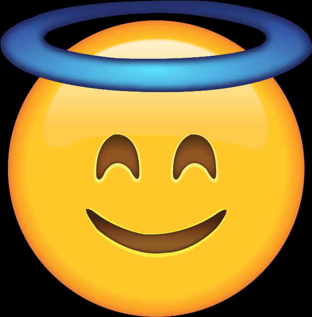 Smiling Face With Halo Emoji, HD Png Download PNG image with a transparent background, free high-resolution download