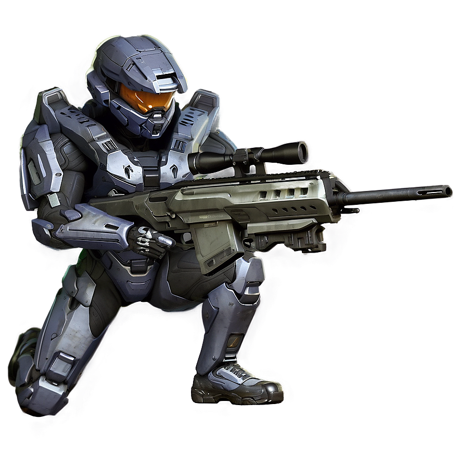 Halo Sniper Rifle PNG 05032024 PNG with transparent background