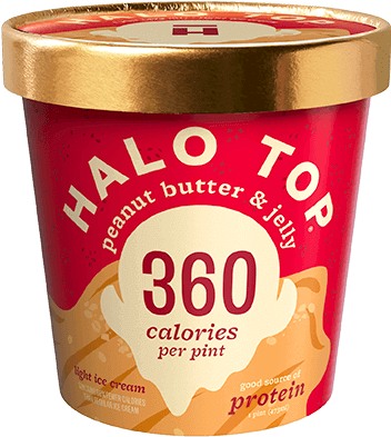 Halo Top Peanut Butter Jelly Ice Cream