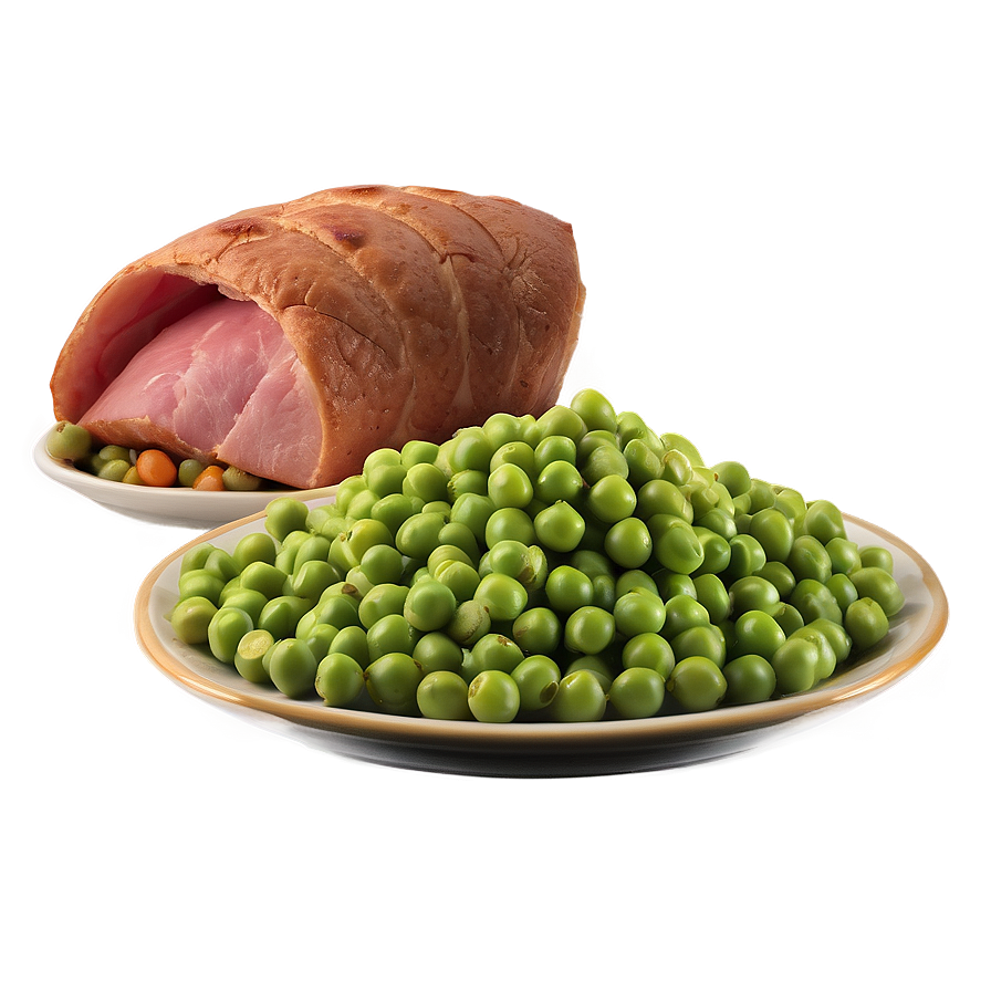 Ham And Peas Png Kyk84