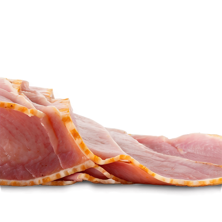 Ham Slice PNG 05232024 PNG image with a transparent background, free high-resolution download