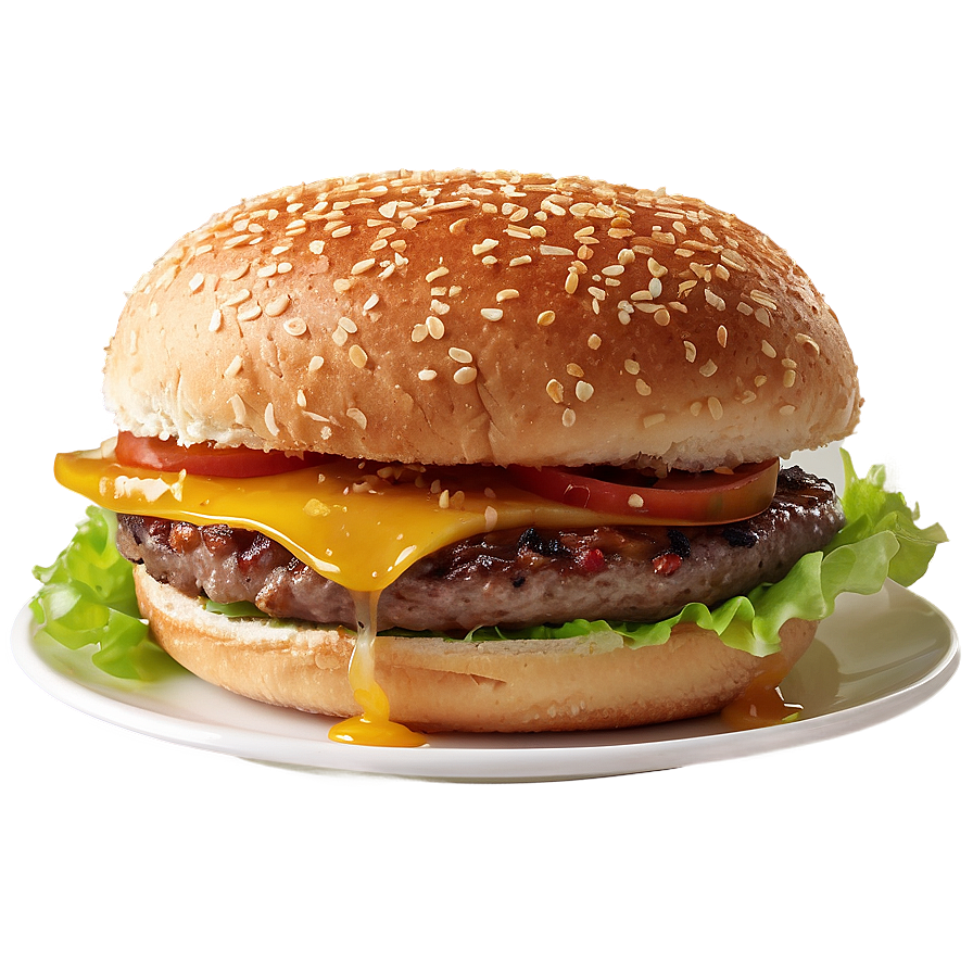 Hamburger With Caramelized Onions Png Arl63