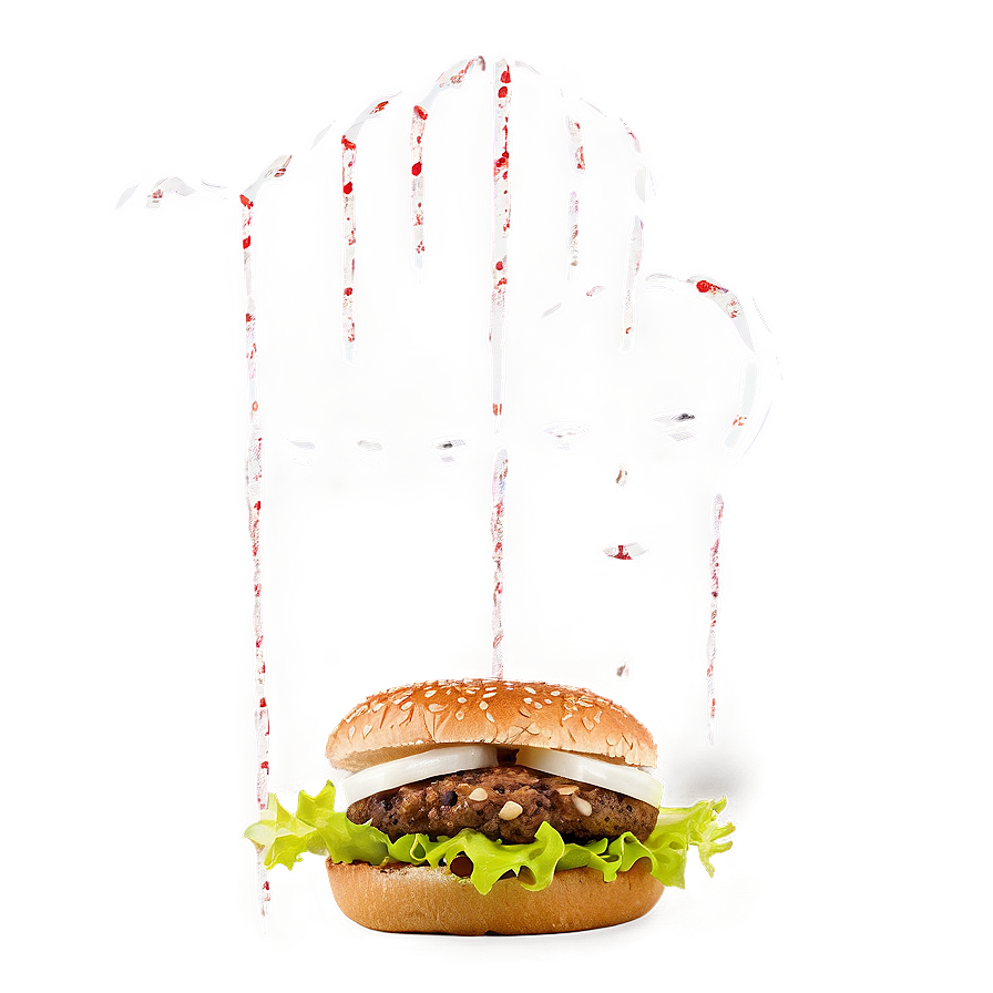 Hamburger With Pickles Png Hlh