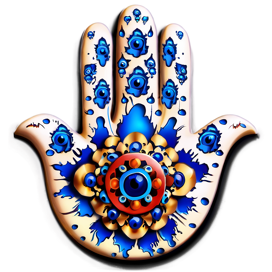 Hamsa Hand Icon Png 06252024