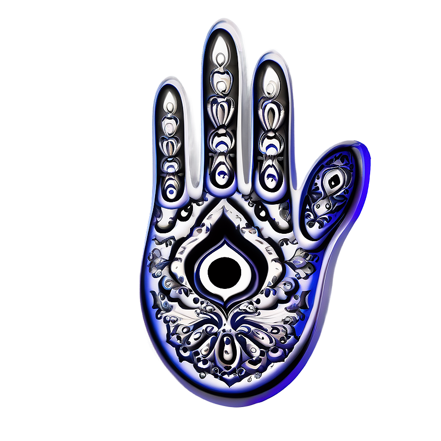 Hamsa Handprint Png 06252024