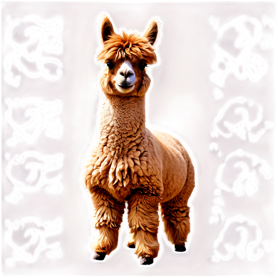 Hand Drawn Alpaca Png Gtt46