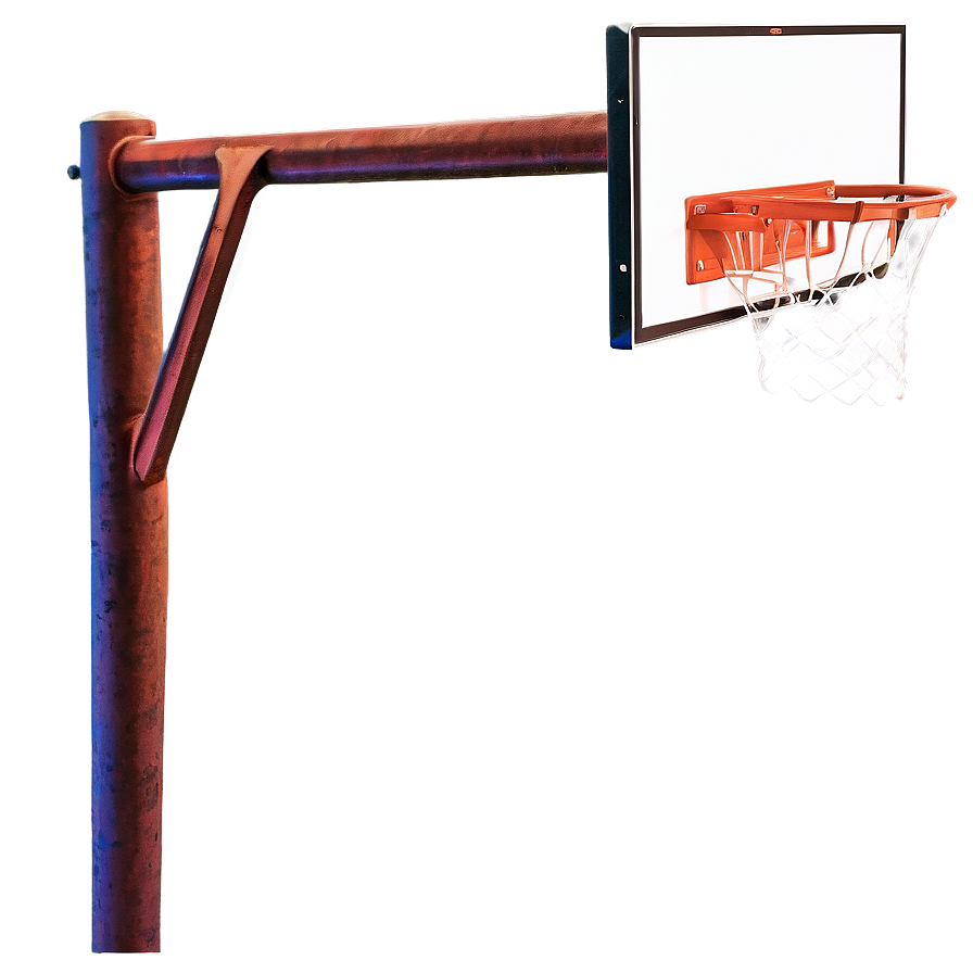 Hand-drawn Basketball Goal Artistic Png 52