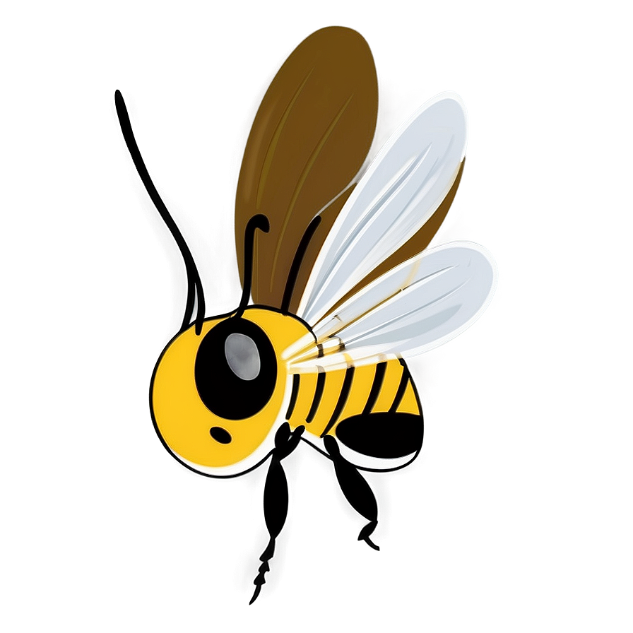 Hand Drawn Bee Png Sqc