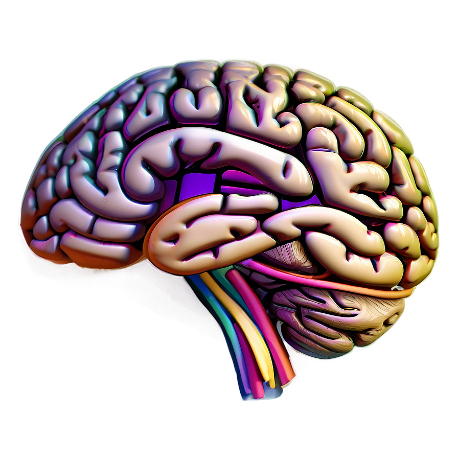 Hand-drawn Brain Sketch Png 47