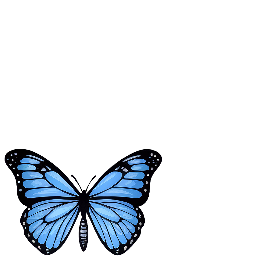 Hand-drawn Butterfly Outline Png 29