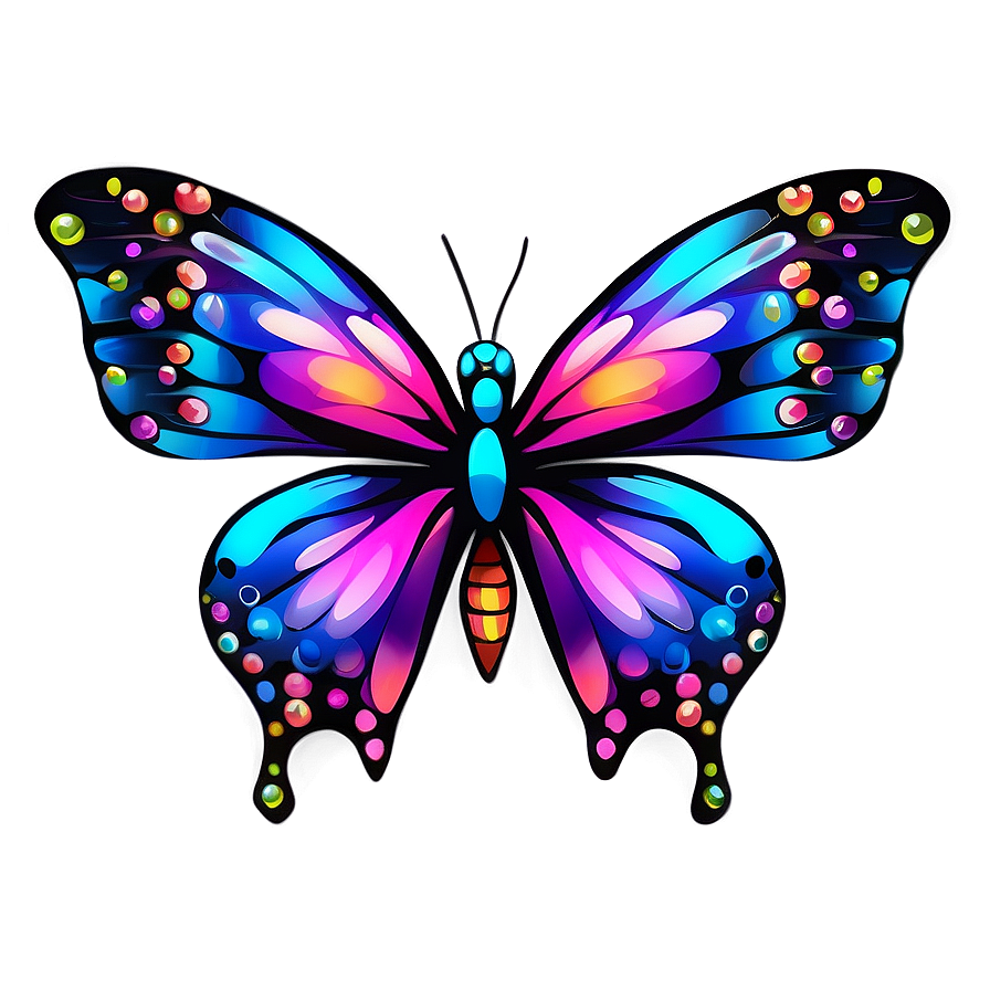 Hand-drawn Butterfly Outline Png Avj